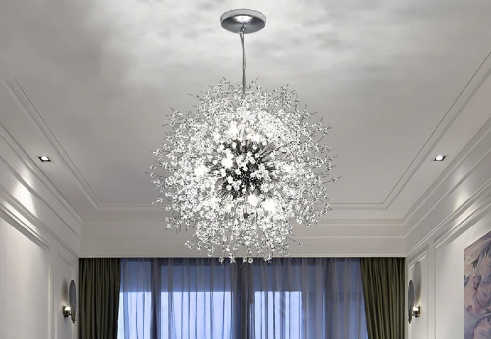 brass crystal chandelier