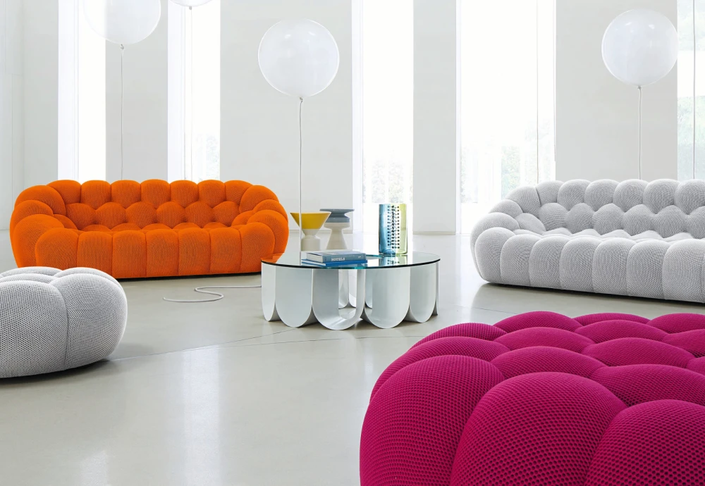 bubble sofa white