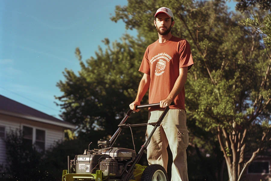 electric and battery lawn mowers